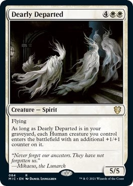 Image for Dearly Departed (Commander: Innistrad: Midnight Hunt) (84) - Magic: The Gathering