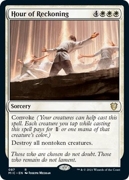 Image for Hour of Reckoning (Commander: Innistrad: Midnight Hunt) (87) - Magic: The Gathering