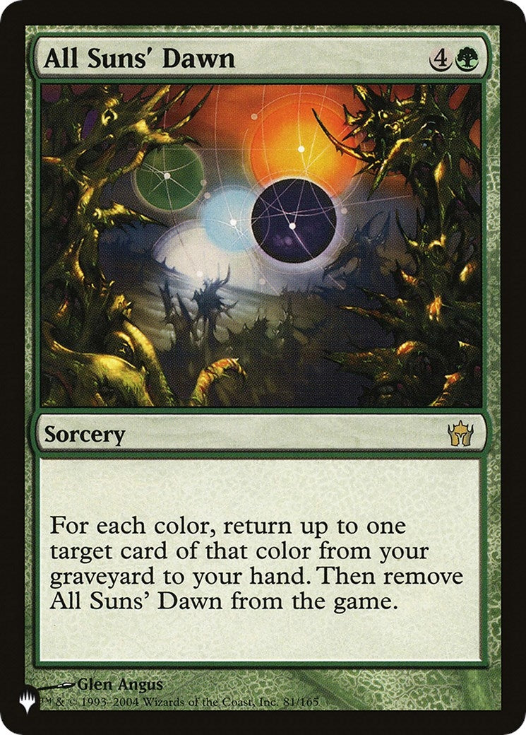Image for All Suns' Dawn (The List Reprints) (81/165) - Magic: The Gathering