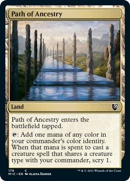 Image for Path of Ancestry (Commander: Innistrad: Midnight Hunt) (178) - Magic: The Gathering