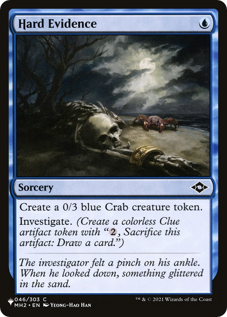 Image for Hard Evidence (The List Reprints) (046/303) - Magic: The Gathering