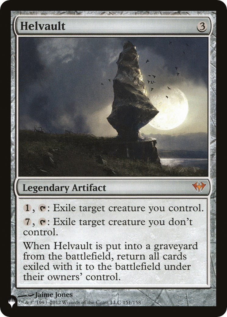 Image for Helvault (The List Reprints) (151/158) - Magic: The Gathering
