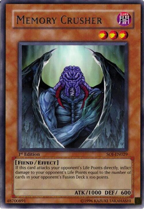 Image for Memory Crusher (Shadow of Infinity) (SOI-EN029) - YuGiOh
