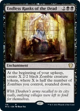 Image for Endless Ranks of the Dead (Commander: Innistrad: Midnight Hunt) (116) - Magic: The Gathering