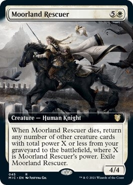 Image for Moorland Rescuer (Extended Art) (Commander: Innistrad: Midnight Hunt) (45) - Magic: The Gathering