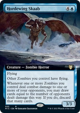 Image for Hordewing Skaab (Extended Art) (Commander: Innistrad: Midnight Hunt) (53) - Magic: The Gathering
