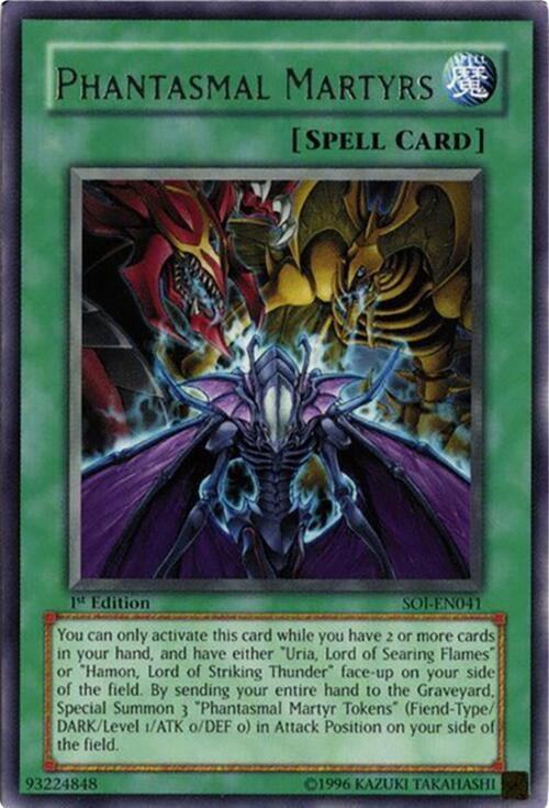 Image for Phantasmal Martyrs (Shadow of Infinity) (SOI-EN041) - YuGiOh