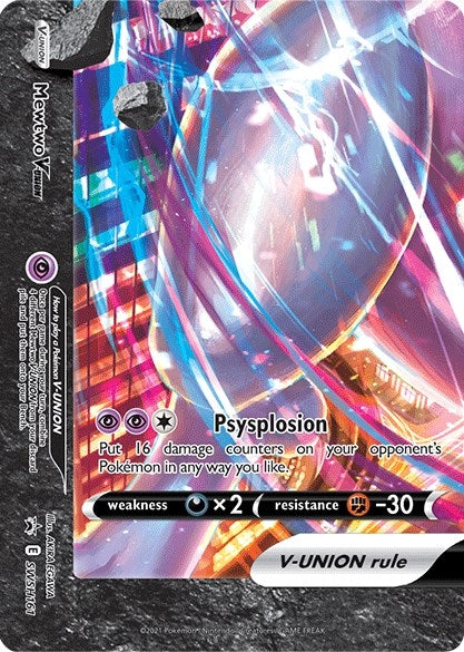 Image for Mewtwo V-UNION - SWSH161 (SWSH: Sword & Shield Promo Cards) (SWSH161) - Pokemon