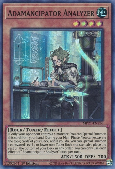 Image for Adamancipator Analyzer (2021 Tin of Ancient Battles) (MP21-EN226) - YuGiOh
