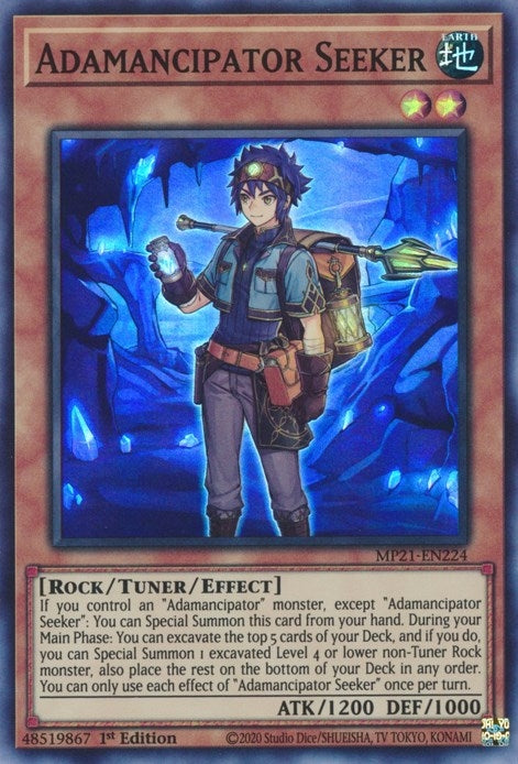 Image for Adamancipator Seeker (2021 Tin of Ancient Battles) (MP21-EN224) - YuGiOh