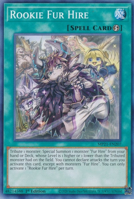 Image for Rookie Fur Hire (2021 Tin of Ancient Battles) (MP21-EN207) - YuGiOh