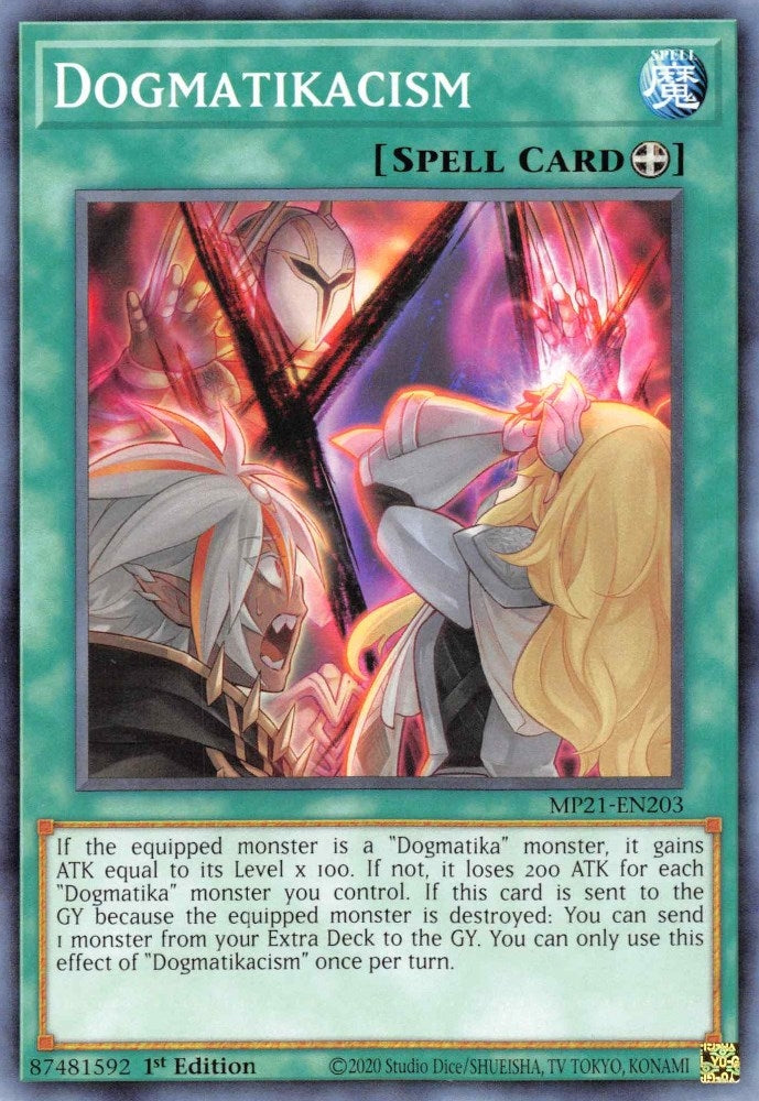 Image for Dogmatikacism (2021 Tin of Ancient Battles) (MP21-EN203) - YuGiOh