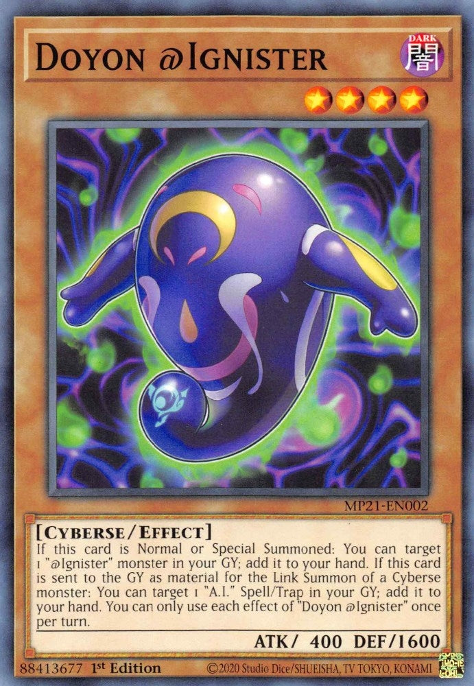 Image for Doyon @Ignister (2021 Tin of Ancient Battles) (MP21-EN002) - YuGiOh