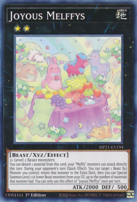 Image for Joyous Melffys (2021 Tin of Ancient Battles) (MP21-EN194) - YuGiOh