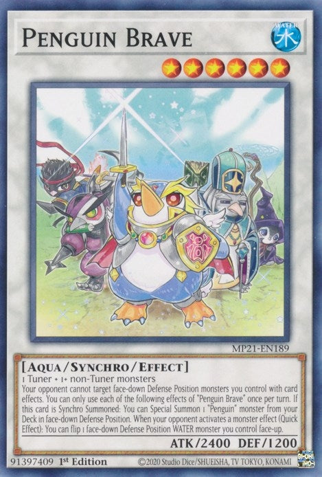 Image for Penguin Brave (2021 Tin of Ancient Battles) (MP21-EN189) - YuGiOh