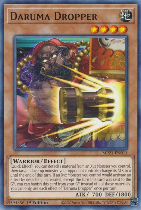 Image for Daruma Dropper (2021 Tin of Ancient Battles) (MP21-EN011) - YuGiOh