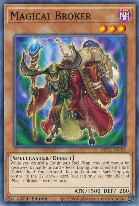 Image for Magical Broker (2021 Tin of Ancient Battles) (MP21-EN182) - YuGiOh