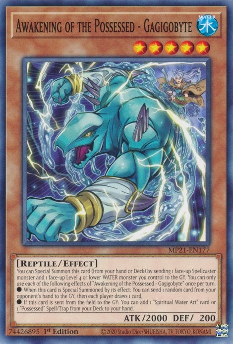 Image for Awakening of the Possessed - Gagigobyte (2021 Tin of Ancient Battles) (MP21-EN177) - YuGiOh