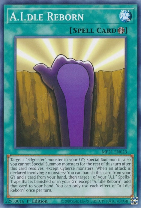 Image for A.I.dle Reborn (2021 Tin of Ancient Battles) (MP21-EN023) - YuGiOh