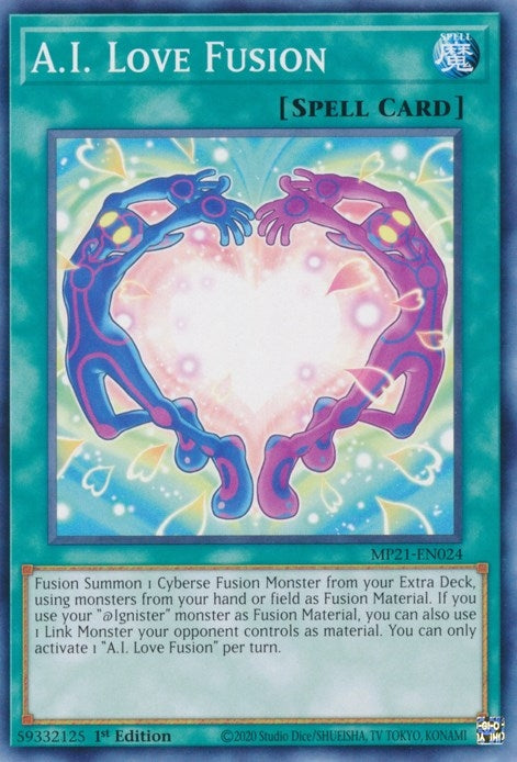 Image for A.I. Love Fusion (2021 Tin of Ancient Battles) (MP21-EN024) - YuGiOh