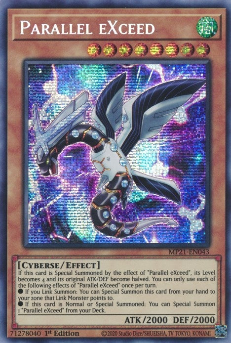 Image for Parallel eXceed (2021 Tin of Ancient Battles) (MP21-EN043) - YuGiOh