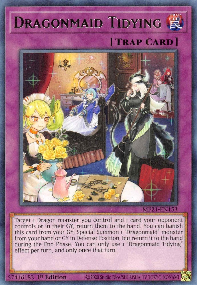 Image for Dragonmaid Tidying (2021 Tin of Ancient Battles) (MP21-EN153) - YuGiOh