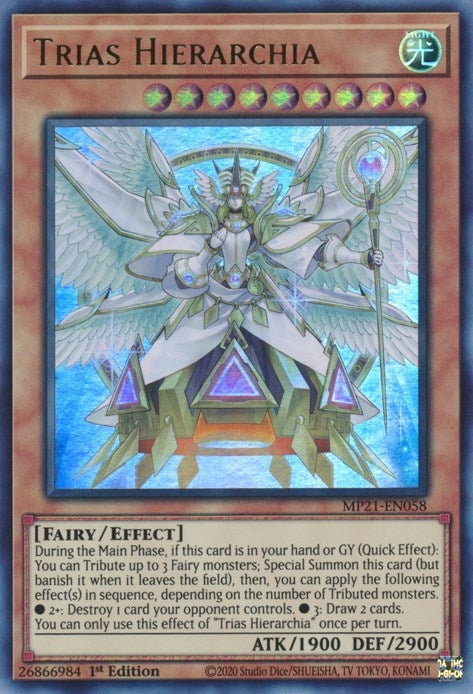 Image for Trias Hierarchia (2021 Tin of Ancient Battles) (MP21-EN058) - YuGiOh