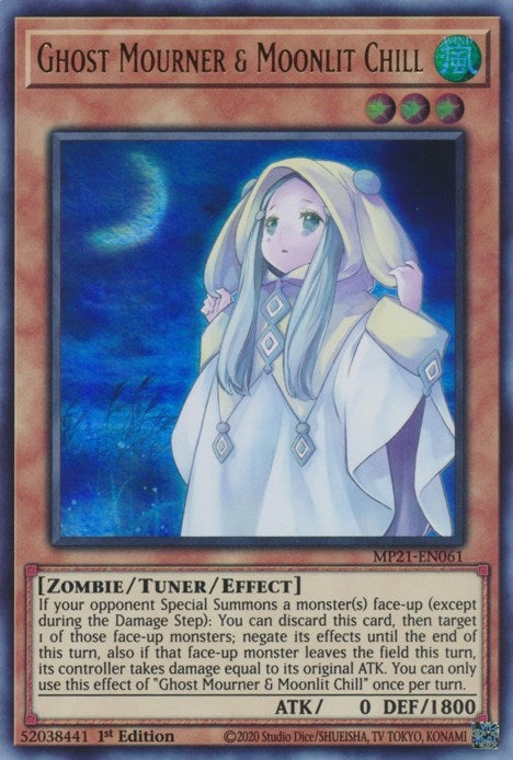 Image for Ghost Mourner & Moonlit Chill (2021 Tin of Ancient Battles) (MP21-EN061) - YuGiOh