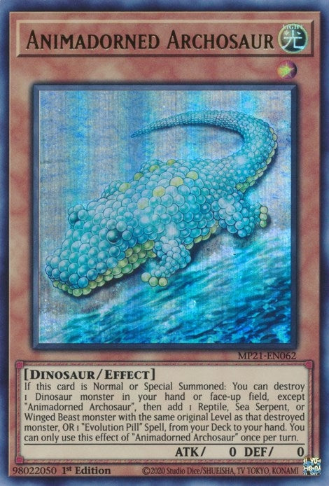 Image for Animadorned Archosaur (2021 Tin of Ancient Battles) (MP21-EN062) - YuGiOh