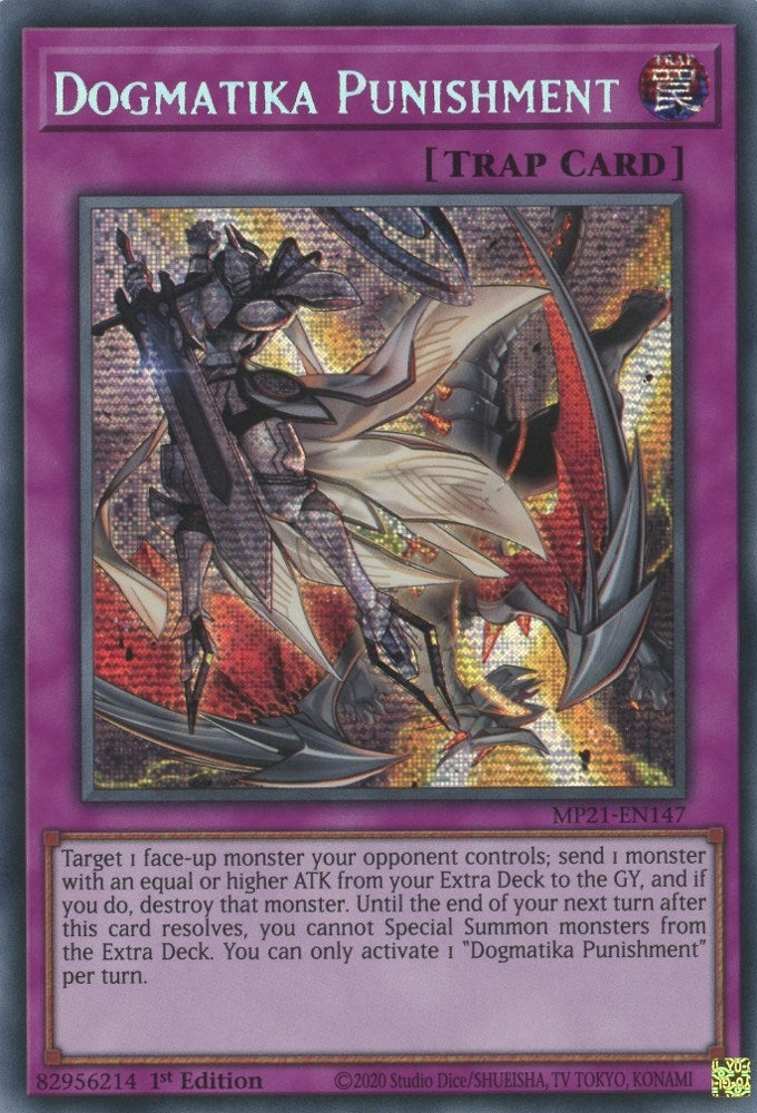 Image for Dogmatika Punishment (2021 Tin of Ancient Battles) (MP21-EN147) - YuGiOh
