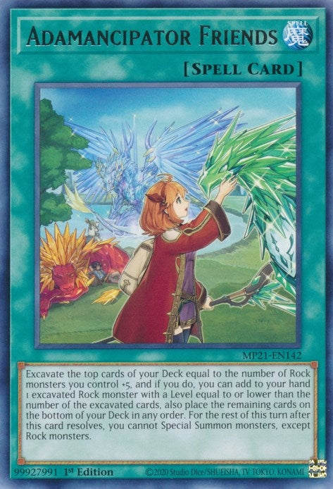 Image for Adamancipator Friends (2021 Tin of Ancient Battles) (MP21-EN142) - YuGiOh