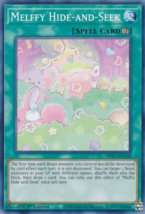 Image for Melffy Hide-and-Seek (2021 Tin of Ancient Battles) (MP21-EN140) - YuGiOh