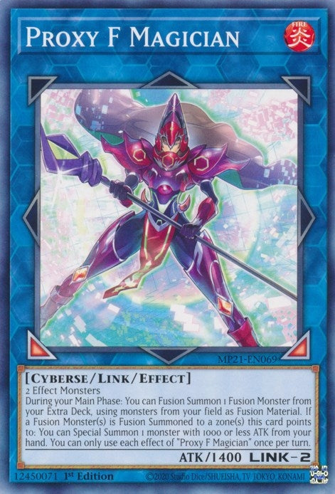 Image for Proxy F Magician (2021 Tin of Ancient Battles) (MP21-EN069) - YuGiOh
