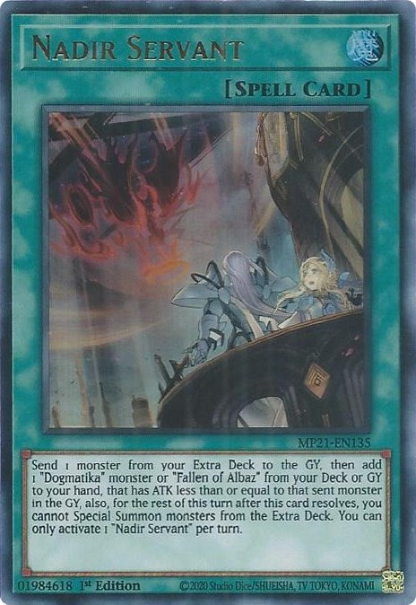 Image for Nadir Servant (2021 Tin of Ancient Battles) (MP21-EN135) - YuGiOh