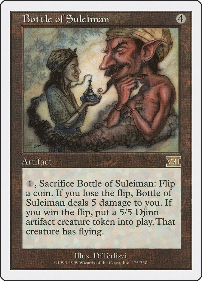 Image for Bottle of Suleiman (Classic Sixth Edition) (275) - Magic: The Gathering