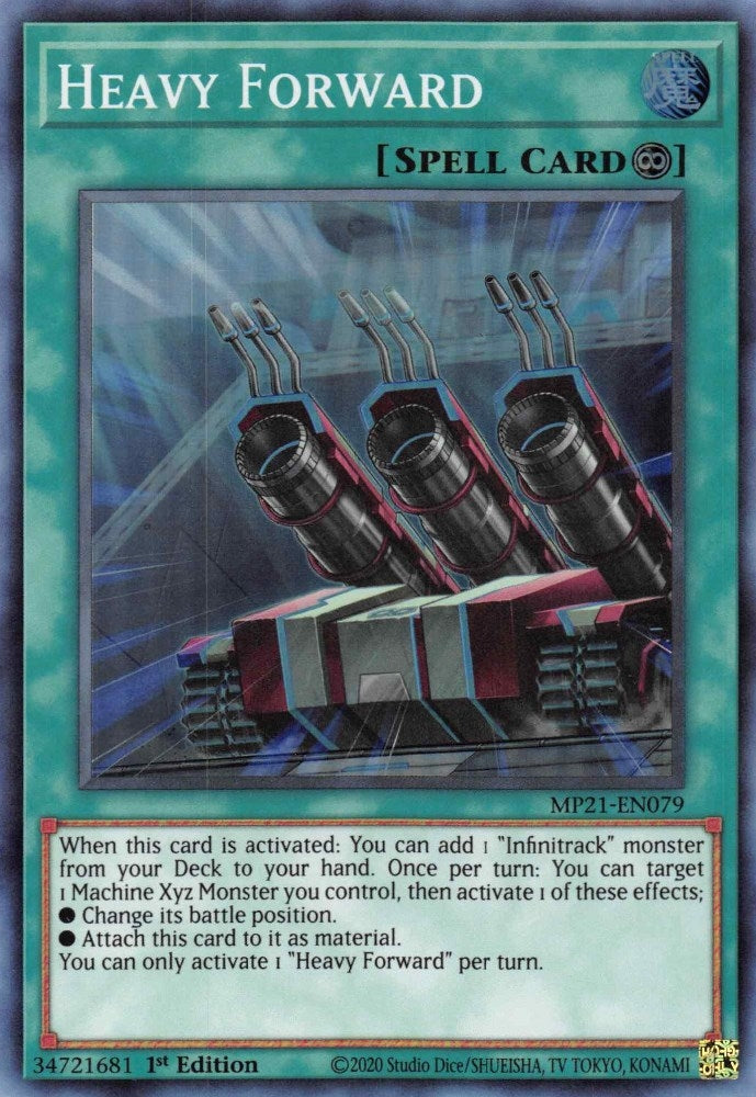 Image for Heavy Forward (2021 Tin of Ancient Battles) (MP21-EN079) - YuGiOh