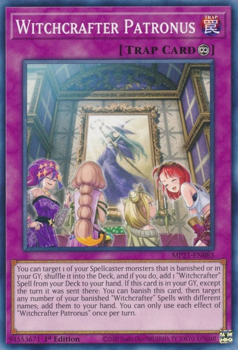 Image for Witchcrafter Patronus (2021 Tin of Ancient Battles) (MP21-EN085) - YuGiOh