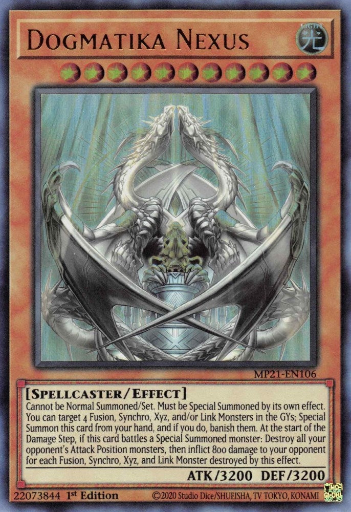 Image for Dogmatika Nexus (2021 Tin of Ancient Battles) (MP21-EN106) - YuGiOh