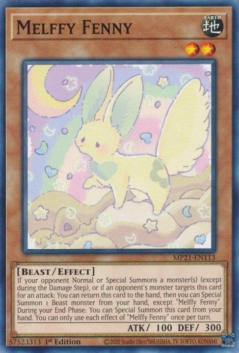 Image for Melffy Fenny (2021 Tin of Ancient Battles) (MP21-EN113) - YuGiOh