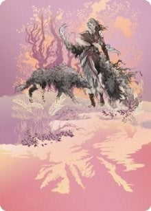 Image for Arlinn, the Pack's Hope Art Card (03/81) (Art Series: Innistrad: Midnight Hunt) (3) - Magic: The Gathering