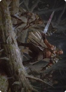 Image for Tovolar, Dire Overlord Art Card (05/81) (Art Series: Innistrad: Midnight Hunt) (5) - Magic: The Gathering