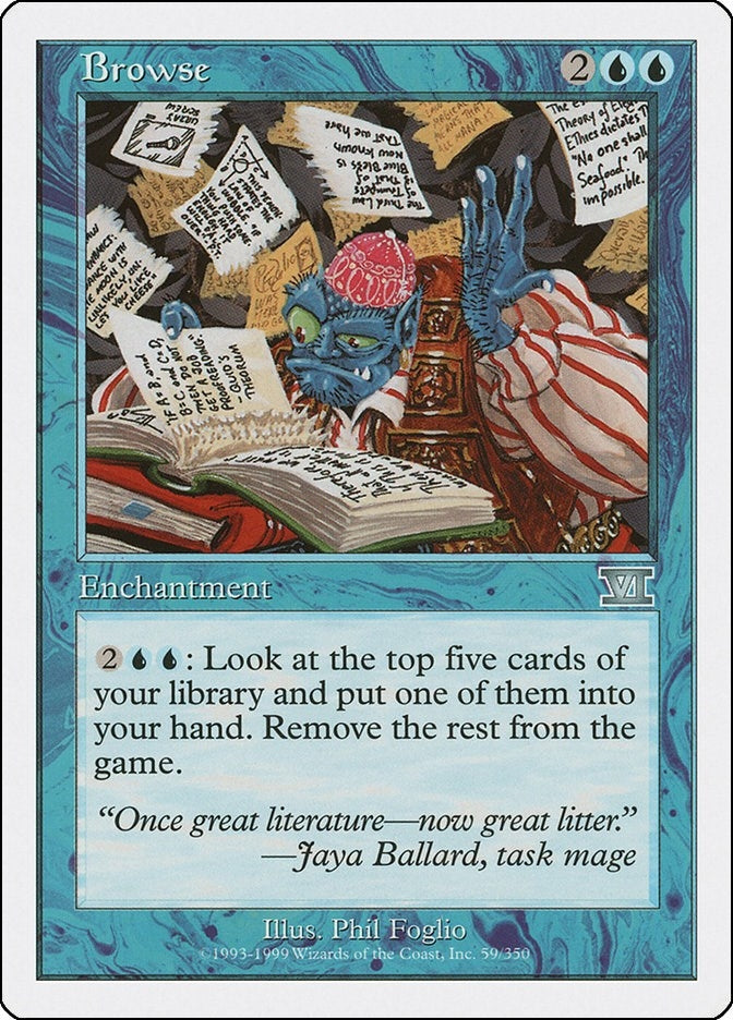 Image for Browse (Classic Sixth Edition) (59) - Magic: The Gathering