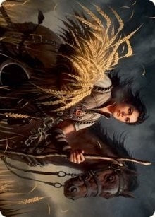 Image for Ambitious Farmhand Art Card (Art Series: Innistrad: Midnight Hunt) (11) - Magic: The Gathering