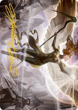 Image for Sigarda's Splendor Art Card (Gold-Stamped Signature) (Art Series: Innistrad: Midnight Hunt) (19) - Magic: The Gathering