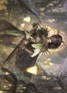 Image for Sungold Sentinel Art Card (Art Series: Innistrad: Midnight Hunt) (20) - Magic: The Gathering