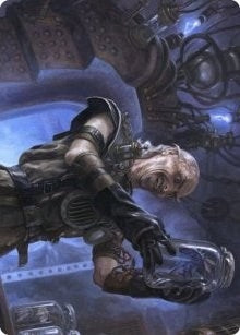 Image for Delver of Secrets Art Card (Art Series: Innistrad: Midnight Hunt) (21) - Magic: The Gathering