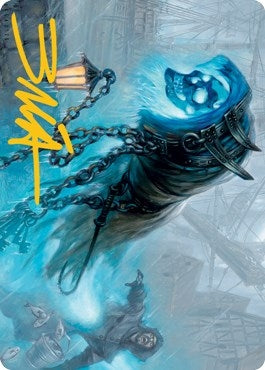 Image for Nebelgast Intruder Art Card (Gold-Stamped Signature) (Art Series: Innistrad: Midnight Hunt) (27) - Magic: The Gathering