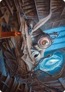 Image for Unblinking Observer Art Card (Art Series: Innistrad: Midnight Hunt) (31) - Magic: The Gathering