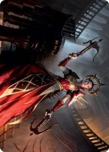 Image for Bloodthirsty Adversary Art Card (Art Series: Innistrad: Midnight Hunt) (41) - Magic: The Gathering