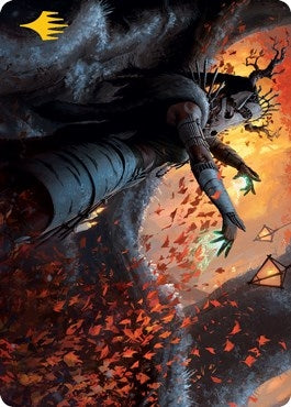 Image for Dawnhart Rejuvenator Art Card (Gold-Stamped Signature) (Art Series: Innistrad: Midnight Hunt) (49) - Magic: The Gathering